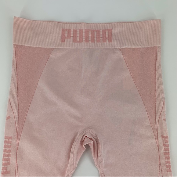 Puma NWT Pink Evostripe Evoknit 7/8 Tights, Small - Picture 3 of 16